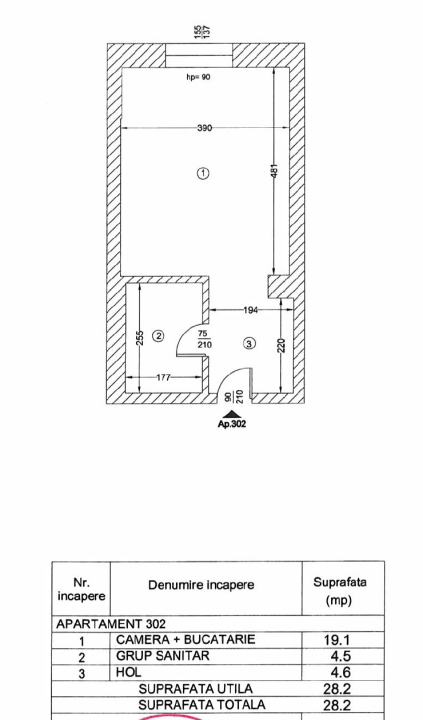 Garsoniere Direct Dezvoltator plata in rate, comision 0