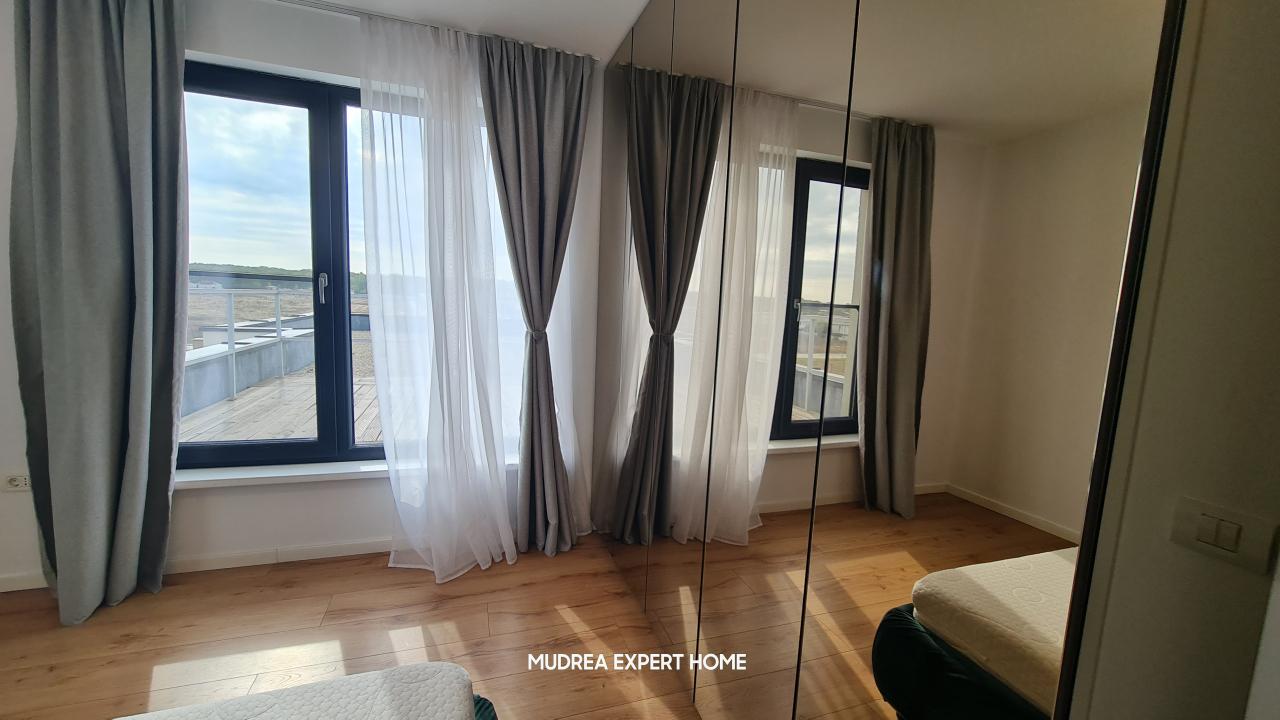 Nou | Apartament Impecabil | 2 Camere | Terasa | Otopeni-Tunari