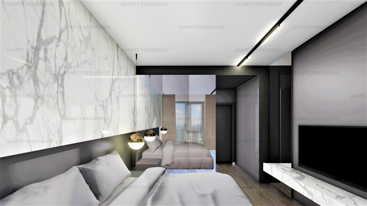 BLOC NOU! Apartament 2 camere, 65mp utili in Quartz Residence
