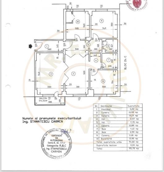 Apartament cu 4 camere - metrou Ștefan cel Mare