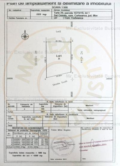 Teren casă și/sau oportunitate de afaceri în Corbeanca