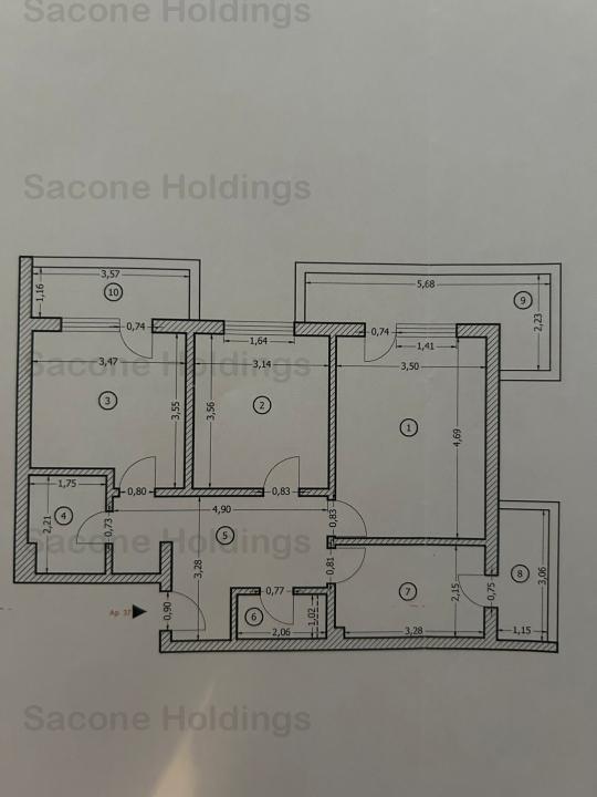 Apartament de 3 camere DECOMANDAT-Confort Urban-Rahova-Comision 0%