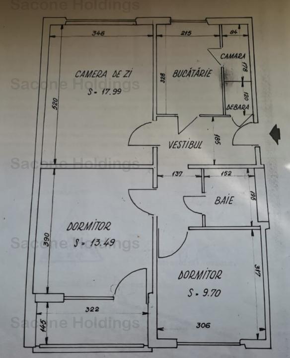 Apartament de 3 camere DECOMANDAT | 1/4-Brancoveanu-Berceni