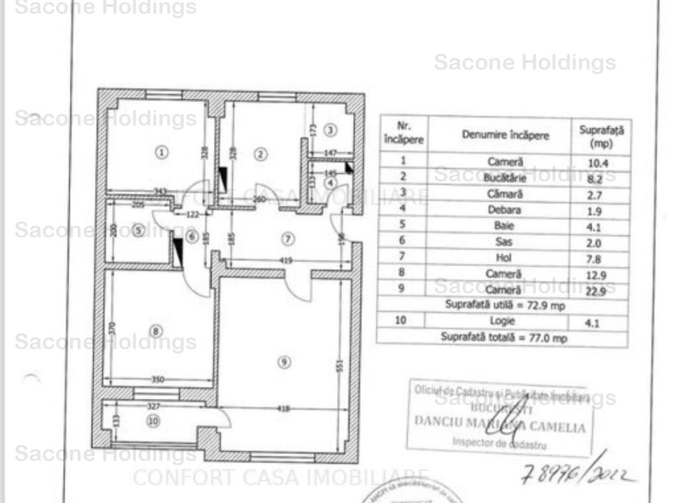 Apartament de 3 camere DECOMANDAT-Mihai Bravu 