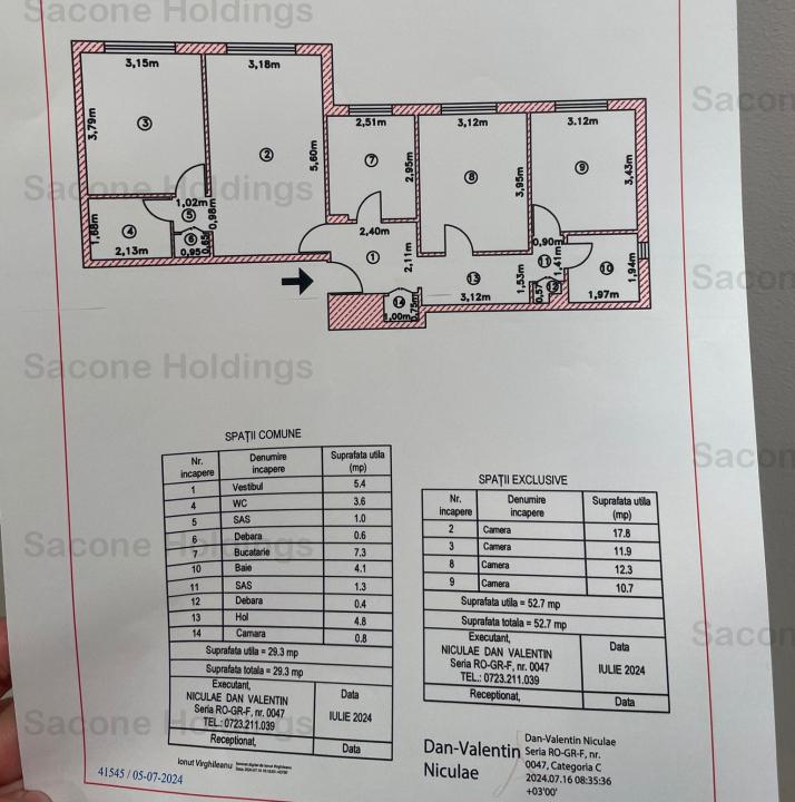 Apartament de 4 camere ( Bloc Reabilitat )-Petre Ispirescu-Rahova-Sebastian