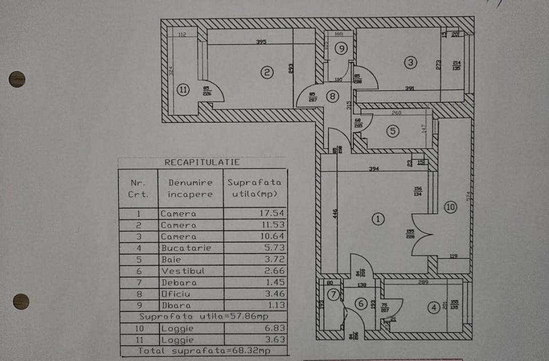 Apartament de 3 camere ( Bloc Reabilitat )-Alexandru Obregia-Berceni