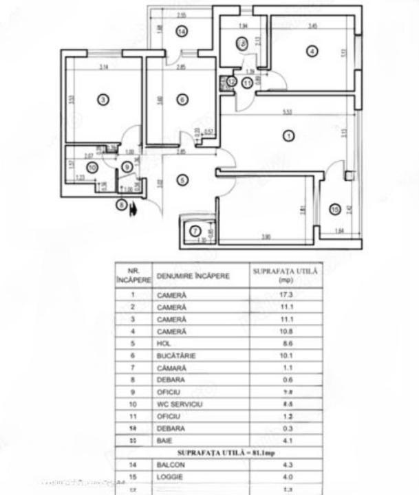 Apartament de 4 camere ( 300 M Sun Plaza )-Berceni-Sudului