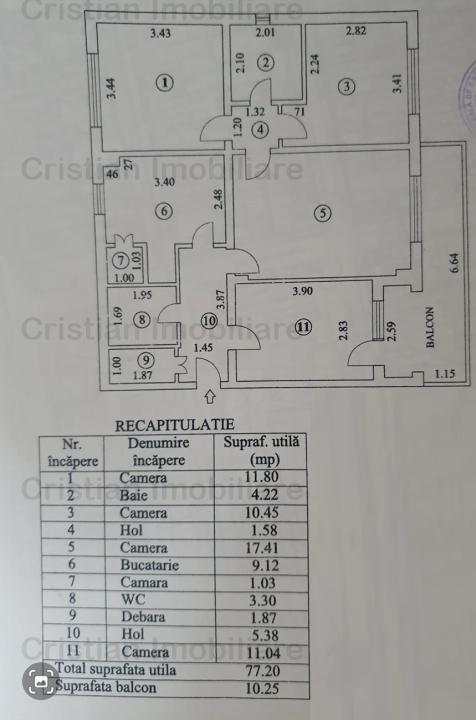 Super Pret Apartament 4 cam Confort1 Decomandat 88mp  Progresu