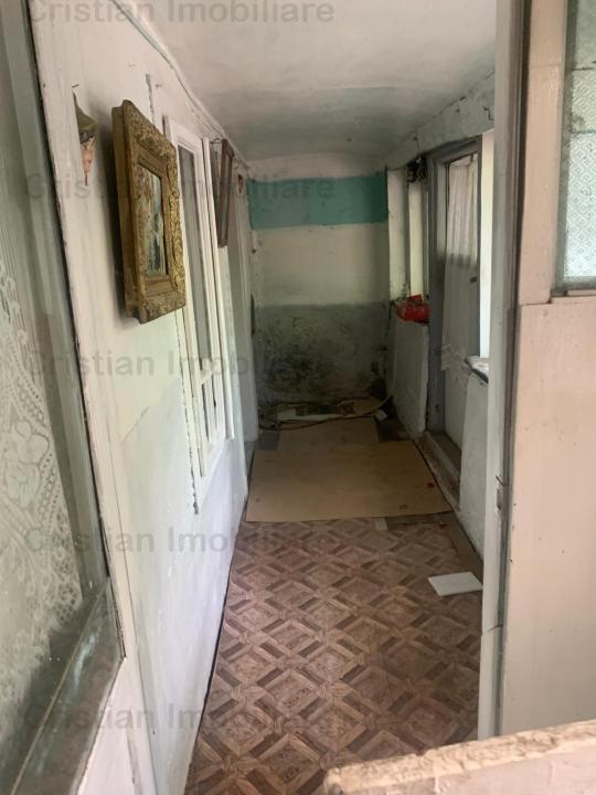 Teren cu casa demolabila Chercea, teren 380 mp latime 17m 132 euro/mp