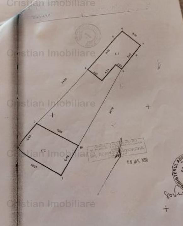 PRET EXCELENT Casa 3 cam Buzaului 2 intrari teren 574 mp deschidere 15m 