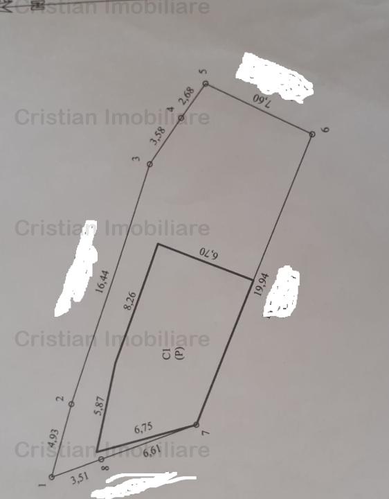 Teren 202 mp zona Altex-Dorobanti , cu 10m deschidere la strada