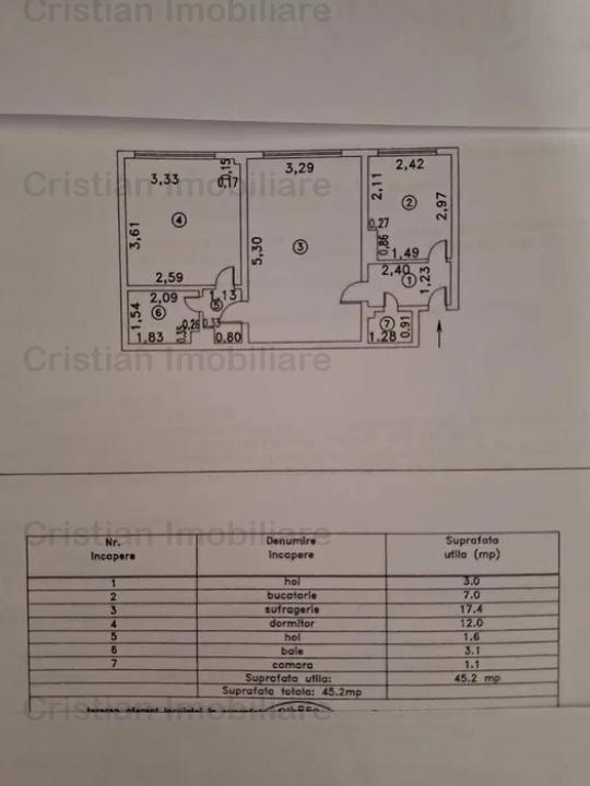 Parter C.Galati PRETABIL SPATIU COMERCIAL  2 cam conf.1