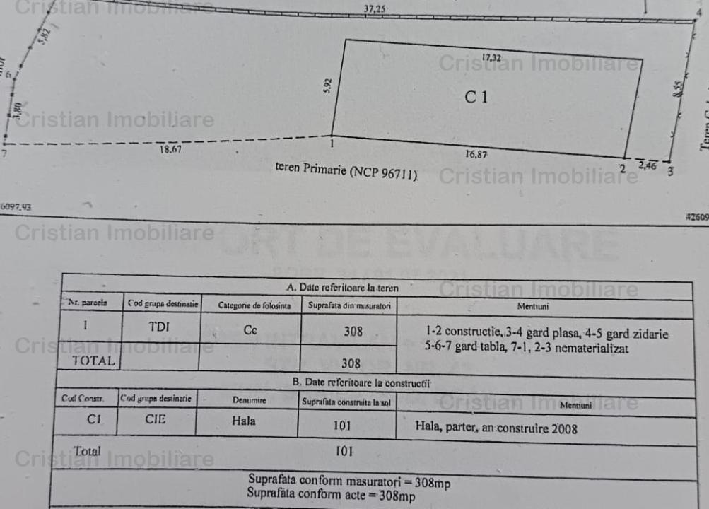 Hala productie din boltari 110 mp  zona Brailita 