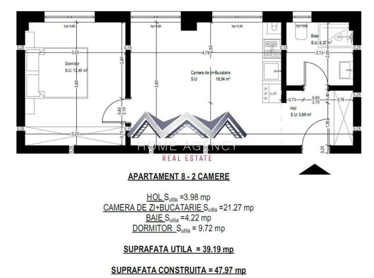 Apartamente 2 camere + curte 70 mp Otopeni