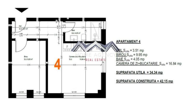 Apartament 2 camere la preț de garsonieră