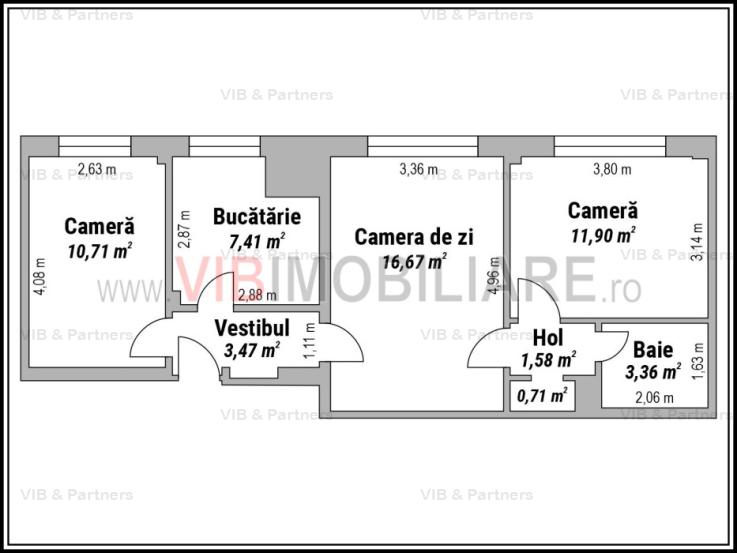 Calea Grivitei - Chibrit, apartament 3 camere