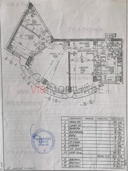 Unirii - Piata Alba Iulia - Rond - CEC - 3 camere -  92mp SUT