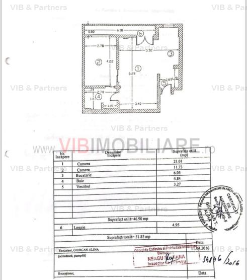 2 camere LUX - Balcescu 33 - Magheru - Romana - Universitate