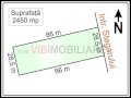 Baneasa - Sisesti, teren intravilan, suprafata 2.450 mp, deschidere 28 m,