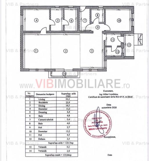 Corbeanca - Str Cantonului - vila suprafata construita 160mp -  teren 650mp