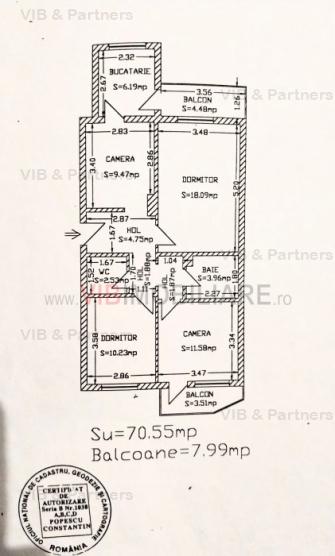 4 Camere - Aviatiei - Aurel Vlaicu - Promenada  