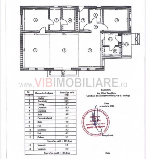 Corbeanca - Str Cantonului - vila suprafata construita 160mp -  teren 650mp