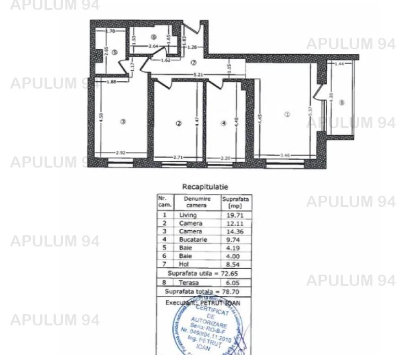 Apartament bloc nou ideal investiție sau locuit.