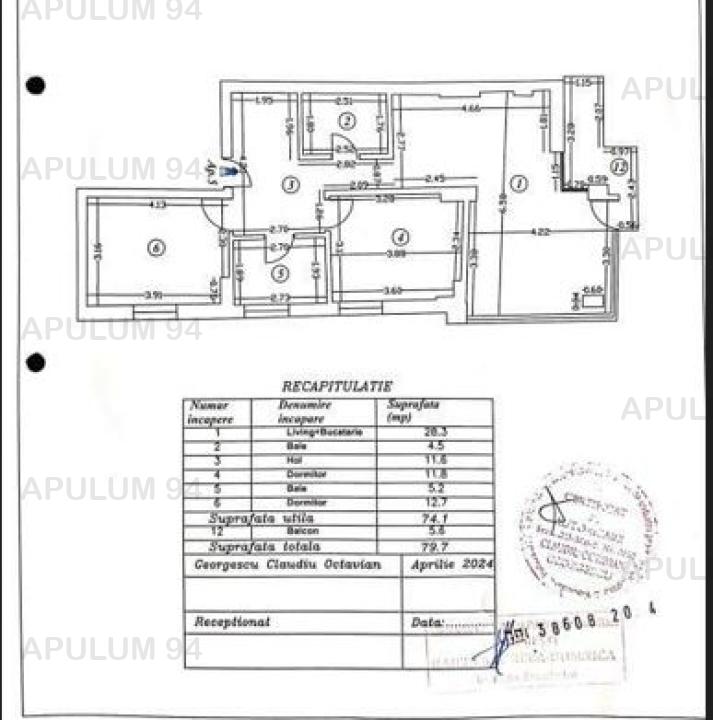 Vanzare Apartament 3 camere Dorobanti  | Loc Parcare