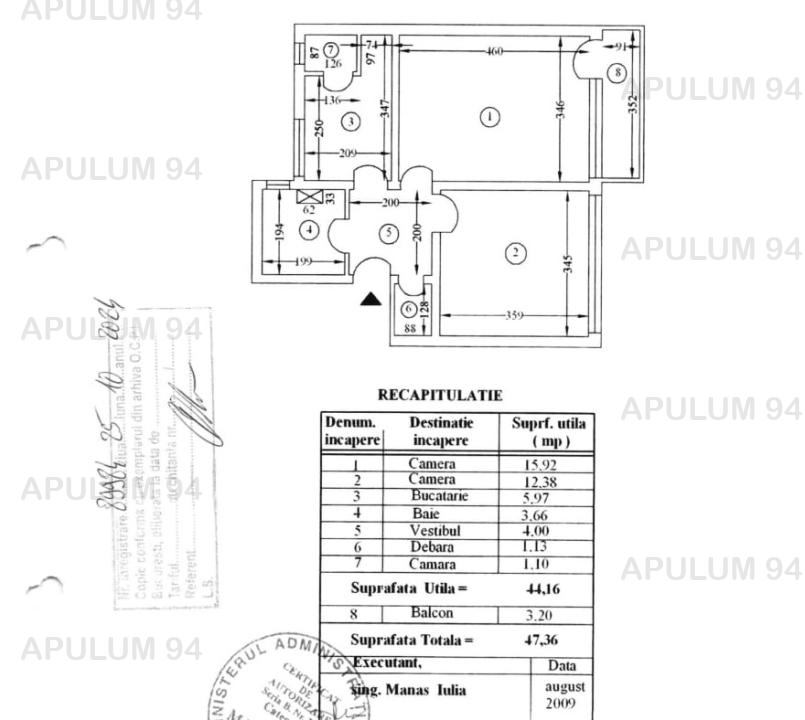 Apartament 2 camere Șura Mare