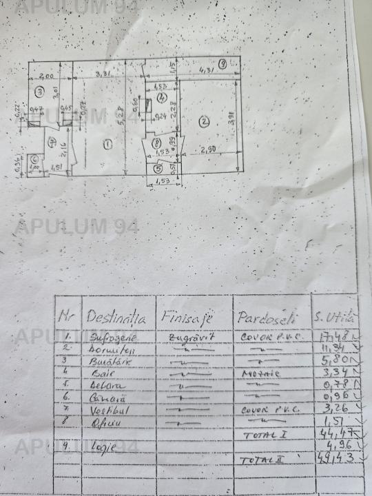 Apartament 2 camere, 50mp,  Metrou Tineretului și Parcul Tineretului