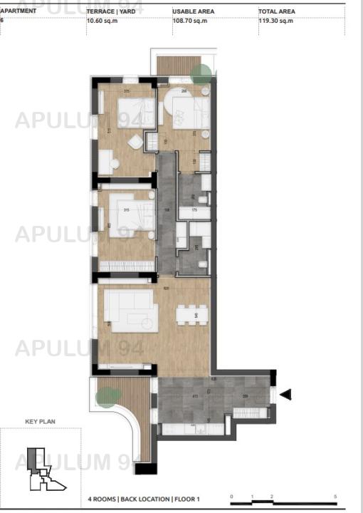 Armeneasca Licurg 2 Prime Residence | Apartament 4 camere UNIC