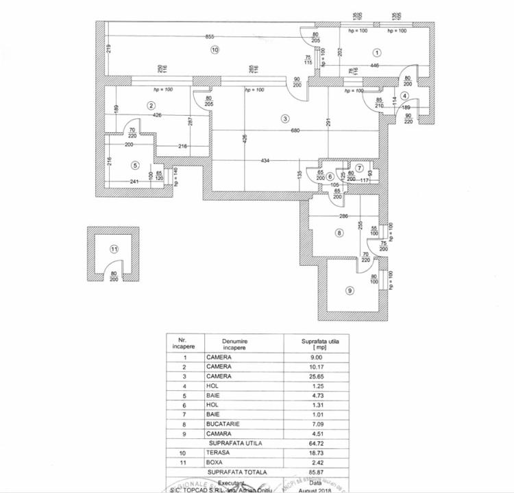 Apartament 3 camere  Universitate X Mosilor | Ultracentral Terasa 20mp