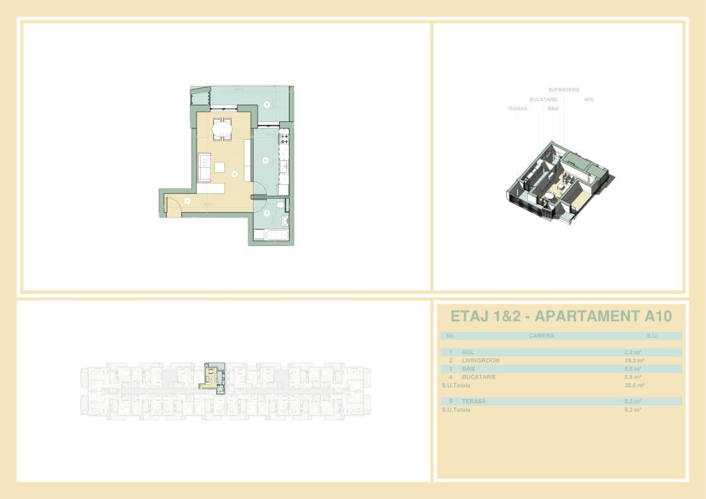 1 cam de vanzare in complex 10 Villas Pallady