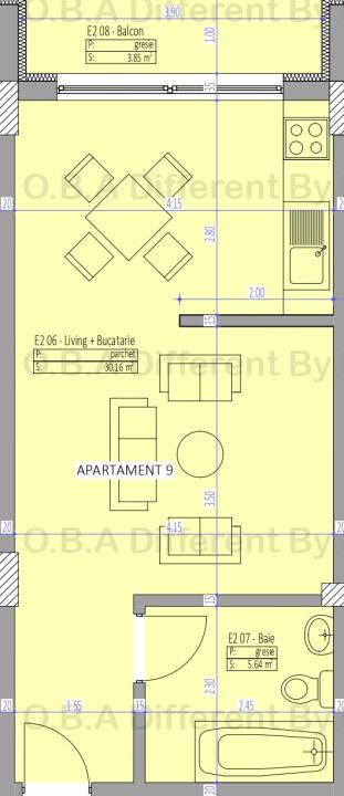 Studio Mamaia Nord - O.B.A Lake - Proiect finalizat