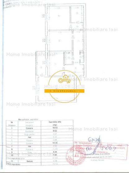 Etaj 2 Apartament 3 Camere Decomandat Canta Mobilat si Utilat Bloc 1984