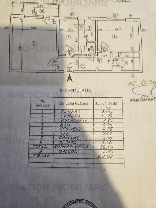 Vitan Mall, 2 camere decomandat, foarte saptios 62 mp, strada Vlaicu Voda