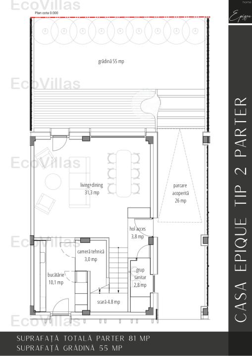 Casa cu tehnologii verzi, pompa geotermala, eficienta energetica Epique home