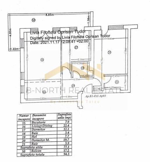 Apartament de Lux Nou Pipera Facilităţi Premium pe Strada Erou Iancu