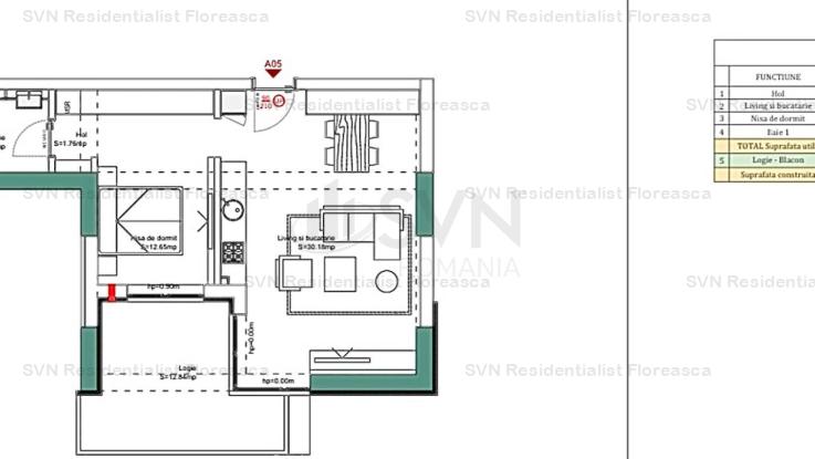 Vanzare apartament 2 camere, Pipera, Bucuresti