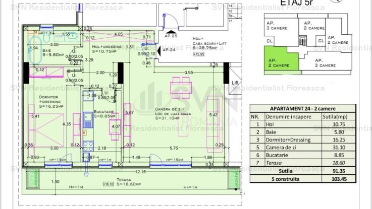 Vanzare apartament 4 camere, Aviatiei, Bucuresti