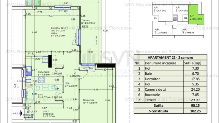 Vanzare apartament 3 camere, Aviatiei, Bucuresti