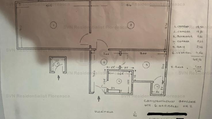 Vanzare apartament 2 camere, Floreasca, Bucuresti