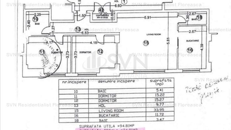 Vanzare apartament 3 camere, Dorobanti, Bucuresti