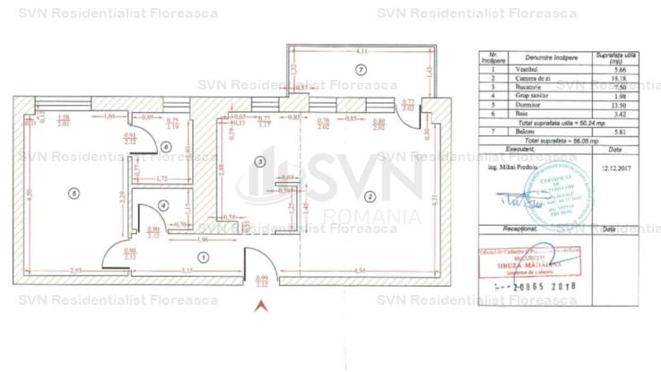 Vanzare apartament 2 camere, Barbu Vacarescu, Bucuresti