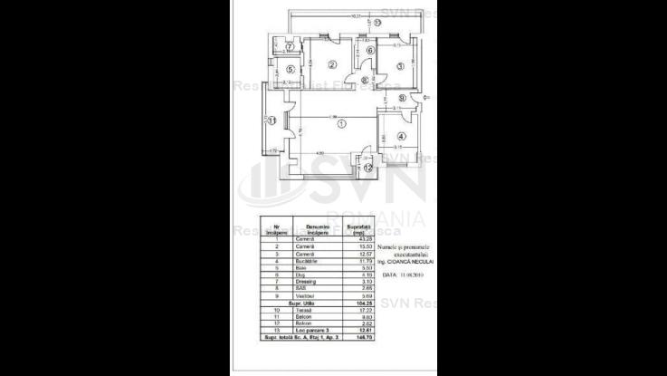 Inchiriere apartament 3 camere, Floreasca, Bucuresti