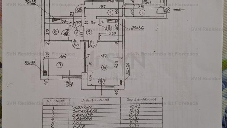 Vanzare apartament 4 camere, Unirii, Bucuresti