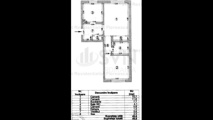 Vanzare apartament 2 camere, Baba Novac, Bucuresti