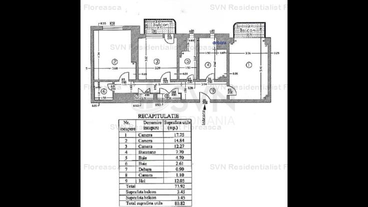 Vanzare apartament 3 camere, Decebal, Bucuresti