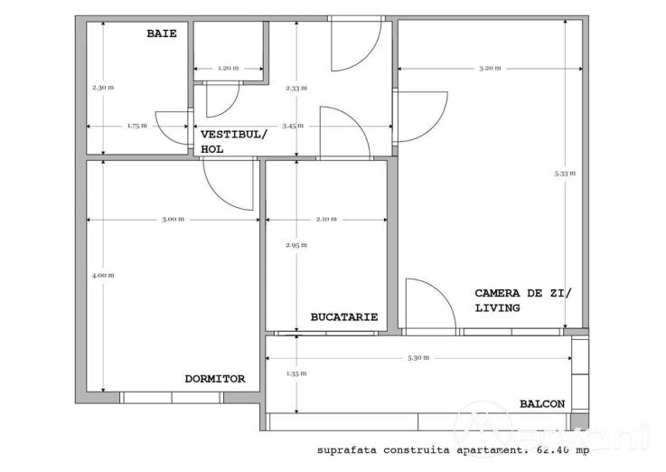 Apartament 2 cam. Ploiesti Vest oportunitate de personalizare