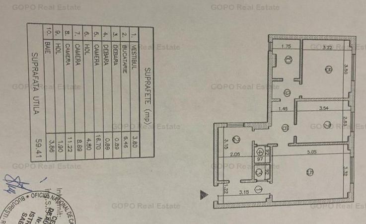 Vanzare apartament 3 camere zona Pantelimon - Morarilor